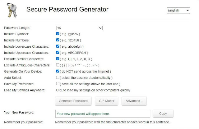 passwords generator