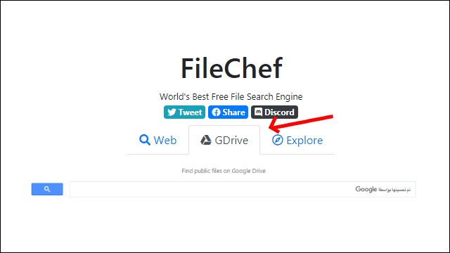 FileChef - GDrive Search