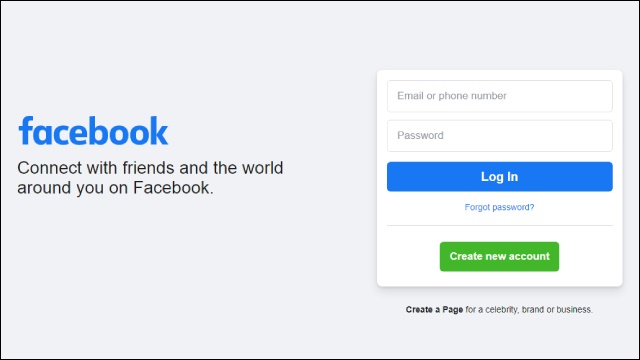 Facebook Login