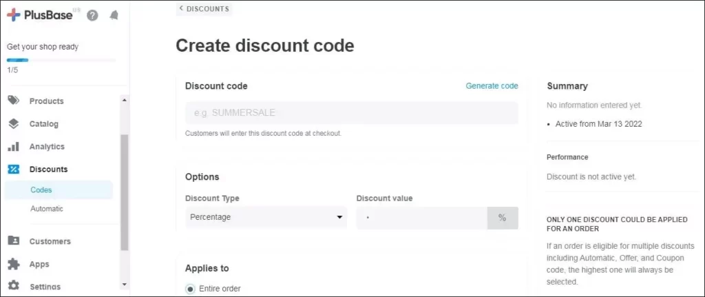 ShopBase Discounts