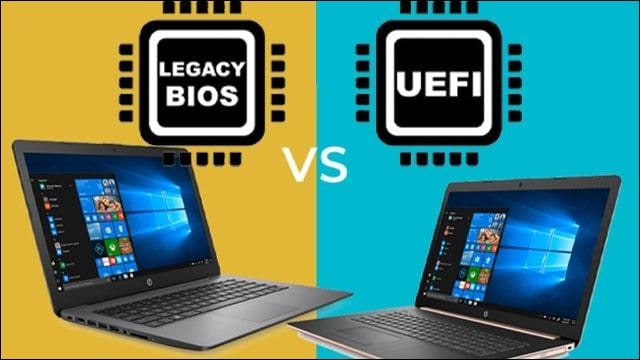 البيوس ضد الـ UEFI