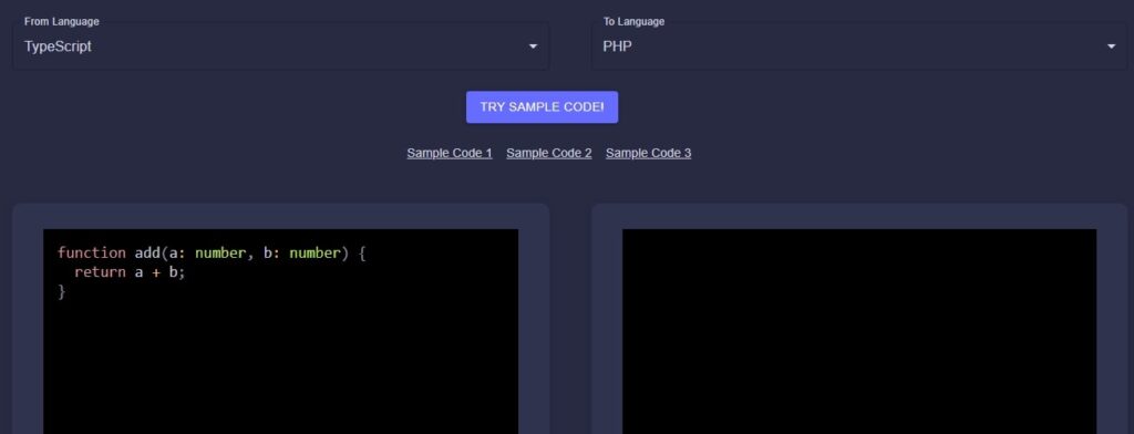 Code Language Converter Free